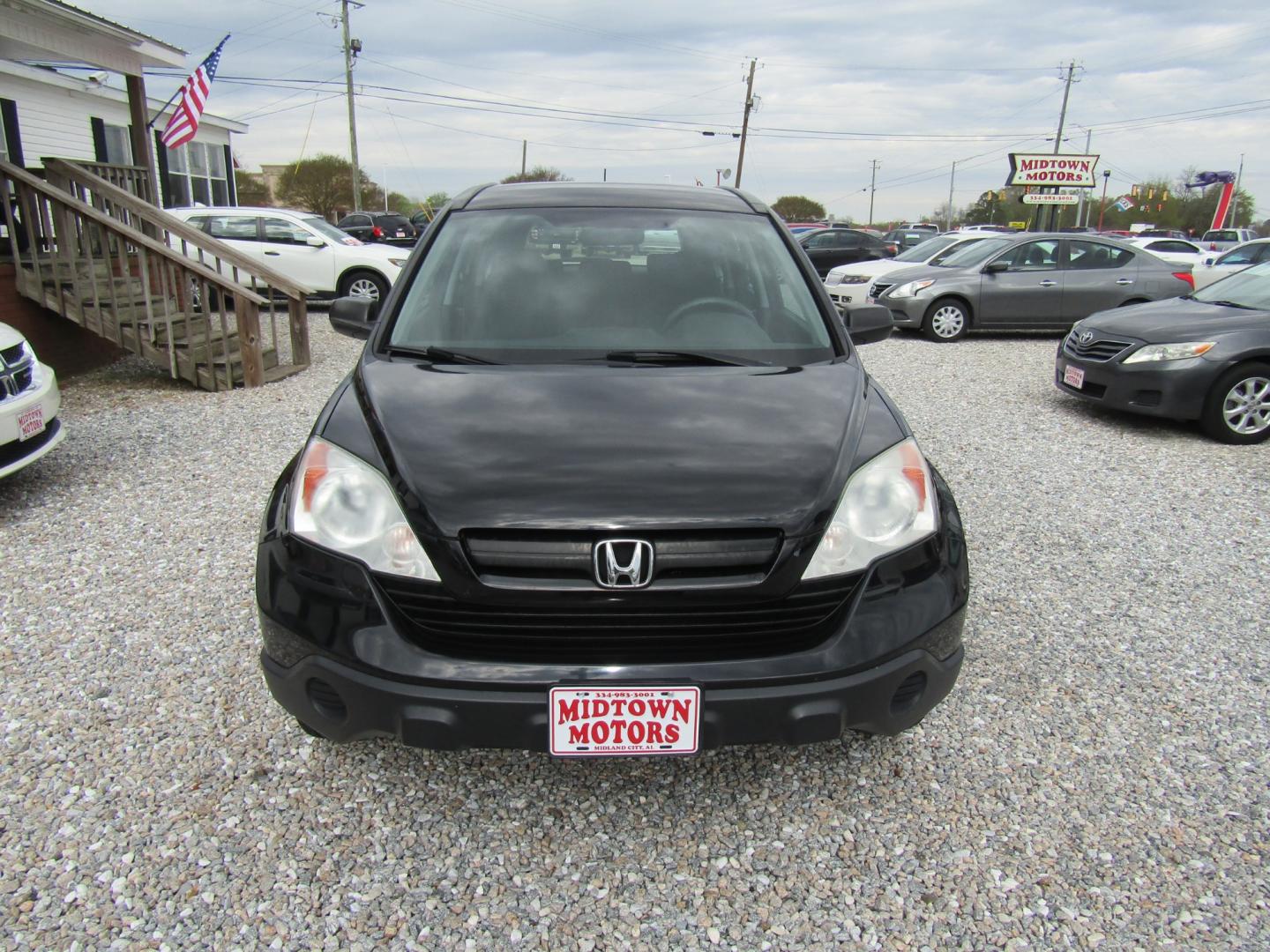 2009 Black Honda CR-V LX 2WD 5-Speed AT (3CZRE383X9G) with an 2.4L L4 DOHC 16V engine, Automatic transmission, located at 15016 S Hwy 231, Midland City, AL, 36350, (334) 983-3001, 31.306210, -85.495277 - Photo#1